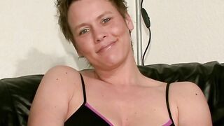 German Housewife make first time Sex Casting