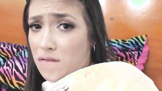 tight teen gets filled with bwc by stepdad