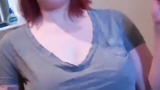 inked teen beauty showing her melons and pussy in 4k