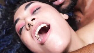 rican curly loves all that big black dick missionar