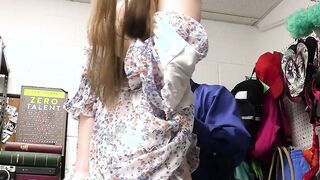 Cute teen busted and fucked by policeman