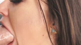 step sister sierra nicole gets cream pie on top of washer!