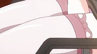 Busty lady in lingerie having hardcore sex