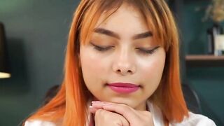 Red Head Hispanic has sex during her employment interview