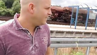 DeutschlandReport - Oda Amelie Big Tit German Blonde Gets Her Old Twat Plowed Rough - AMATEUREURO two