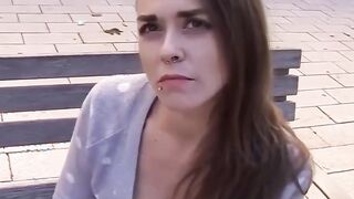 LAS FOLLADORAS - Slim Spanish Hottie Gets Picked Up And Plowed By Tattooed Lesbo - AMATEUR EUROPEAN two