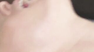 blonde girl sucks ur dick slowly & gets rough dick + cumshot