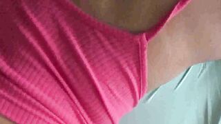 Naked workout with my busty girlfriend