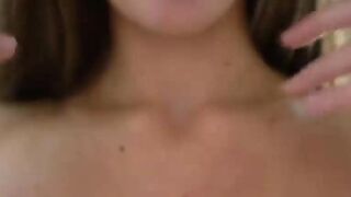 Helped my Roommate Warm up and Cum on her