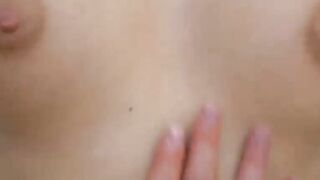 Helped my Roommate Warm up and Cum on her