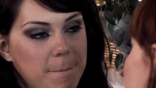 Big tits lesbian ass licking skinny redhead best friend