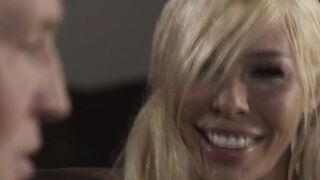 Blonde Tbabe rides friends boyfriend