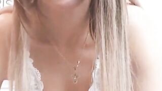 Irresistible and Beauty Dark Haired Wildly Sex Toys Her Twat
