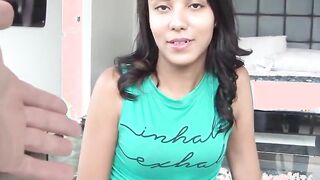 CARNE DEL MERCADO - (Dayana Cruz & Alex Moreno) Hispanic Waitress Fucks