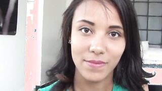 CARNE DEL MERCADO - (Dayana Cruz & Alex Moreno) Hispanic Waitress Fucks