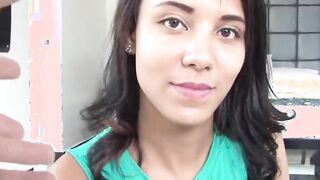 CARNE DEL MERCADO - (Dayana Cruz & Alex Moreno) Hispanic Waitress Fucks