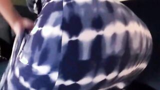 Stranger gets a lucky dick appointment with Crystal Lust in tight dress
