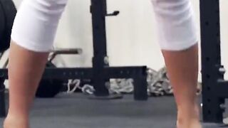gym slut lilly ford gets unexpected workout