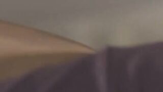 Ash gray haired TS gets analed in kitchen