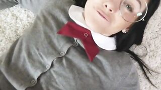 stepsis lets me fuck her hairy pussy 2