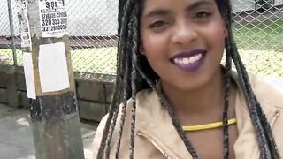 CARNE DEL MERCADO - Black Hispanic Ana Ebano Takes It