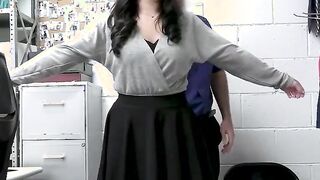 Macey Jade Follows Officer's Orders To Get Out Of Trouble