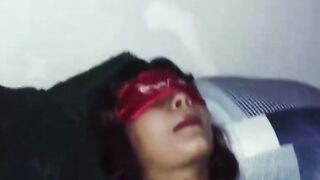 Record my stepsister while she is lying down and fuck her