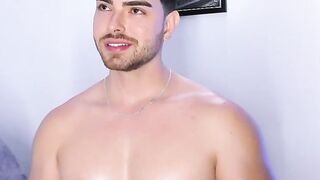 First Ever American Muscle masturbating Part 2