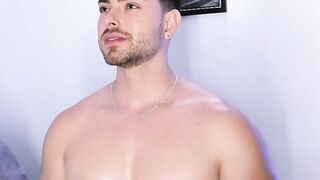 First Ever American Muscle masturbating Part 2