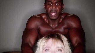 BLACKEDRAW Hottie Baddie Jessie is Tag-teamed by 2 Huge big black cock