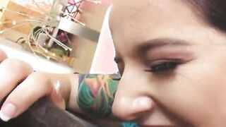 brunette teen interracial anal with bbc