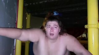 bbw getting fucked at the outside park