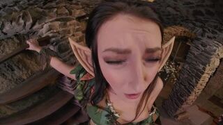 Night Elf Katy Rose Getting Her Ass Fuck In WOW Parody