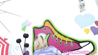 SWALLOWED Heavenly head from charming 18 Dixie Lynn