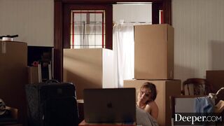 Deeper. Seductress Lena Paul gets spanked & fuck intensely