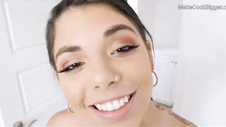 Goddess latina teenie yo gets her twat rocked. Perfect Goddess horny whore