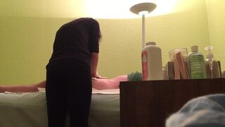 Concealed Web Cam At Wax Salon cunt with mouth Massage Hard Dick Of Customer