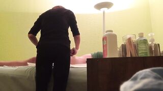Concealed Web Cam At Wax Salon cunt with mouth Massage Hard Dick Of Customer