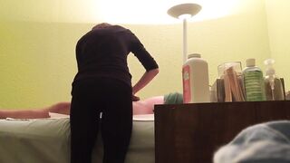 Concealed Web Cam At Wax Salon cunt with mouth Massage Hard Dick Of Customer