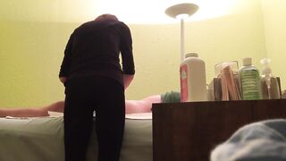 Concealed Web Cam At Wax Salon cunt with mouth Massage Hard Dick Of Customer