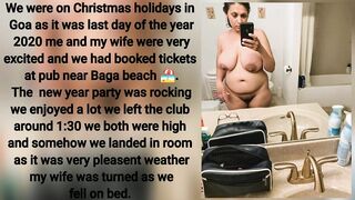 New year celebrations with ex-ex-wife