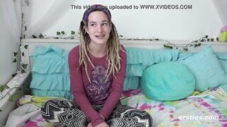Bushy Hippie Women Having Fun to Orgasm