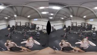 Gym Vr Foursome Dolly Leigh