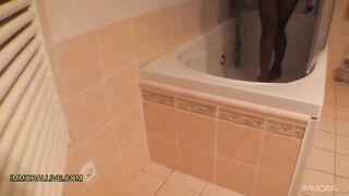 Hot New Latina Step m. with Huge Natural Juicy Melons is Too