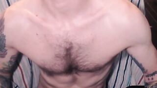 Sexy American Dady masturbating Part 2 doing a Cam Show