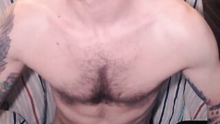 Sexy American Dady masturbating Part 2 doing a Cam Show