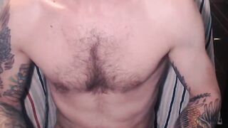 Sexy American Dady masturbating Part 2 doing a Cam Show