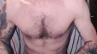 Sexy American Dady masturbating Part 2 doing a Cam Show