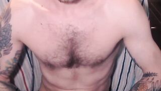 Sexy American Dady masturbating Part 2 doing a Cam Show