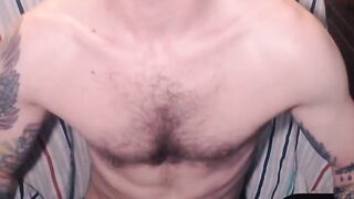 Sexy American Dady masturbating Part 2 doing a Cam Show